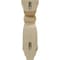 Ekena Millwork 3 7/8"W x 8"D x 13"H Los Angeles Hollow Back Corbel, Rubberwood COR03X08X13HARW - alternate 4